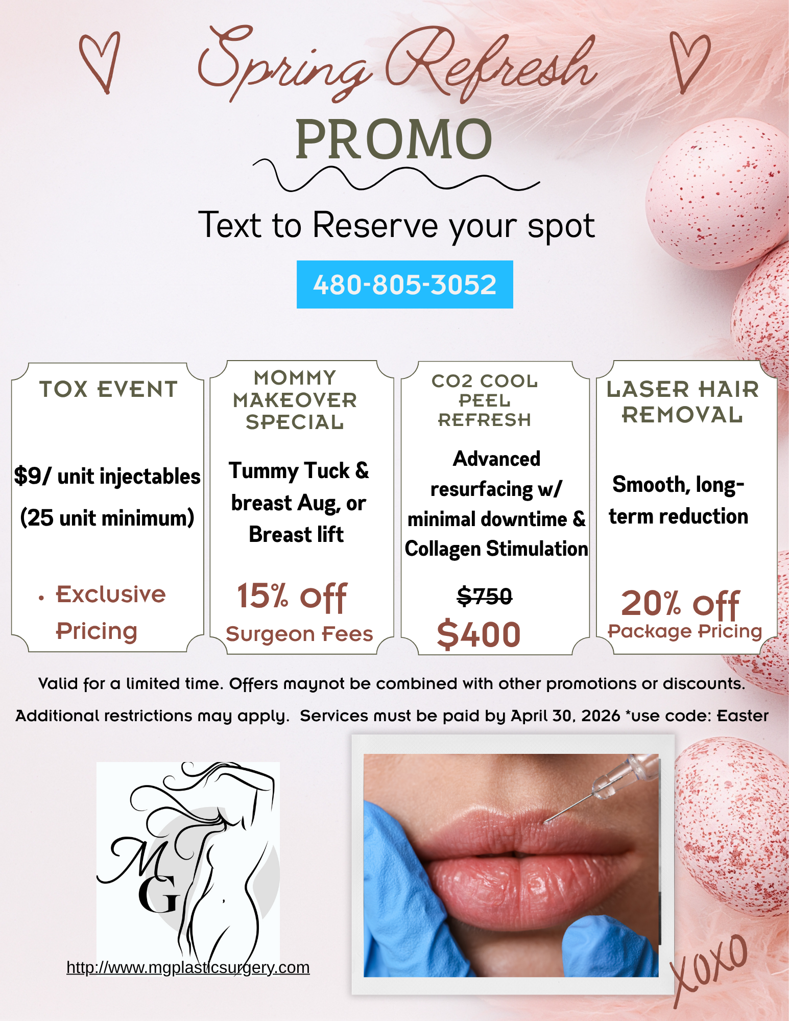 mgplasticsurgery specials